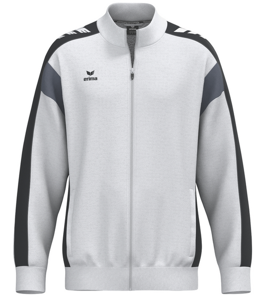 Teamline Celebrate 125 -  Træningstrøje med lang lynlås. Hvid/sort