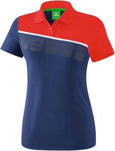 Outlet str. 44 Teamline 5-C Polo-shirt faconsyet damemodel