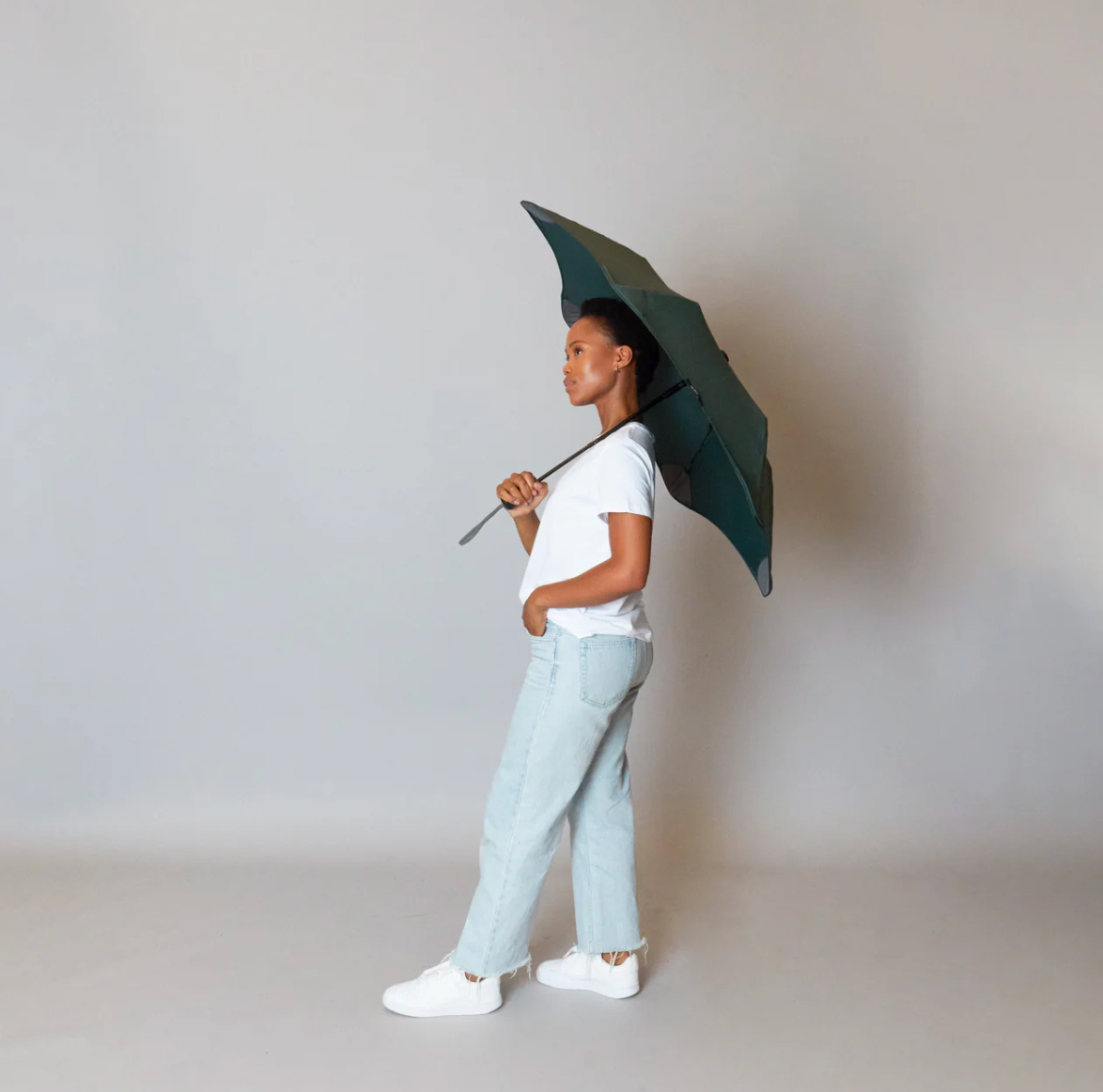 BLUNT Metro. Luksus paraply til håndtasken med 100 cm skærm - Forrest Green