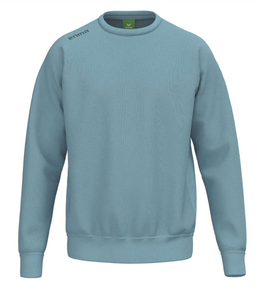 Erima sweatshirt med 60% bomuld - Dueblå