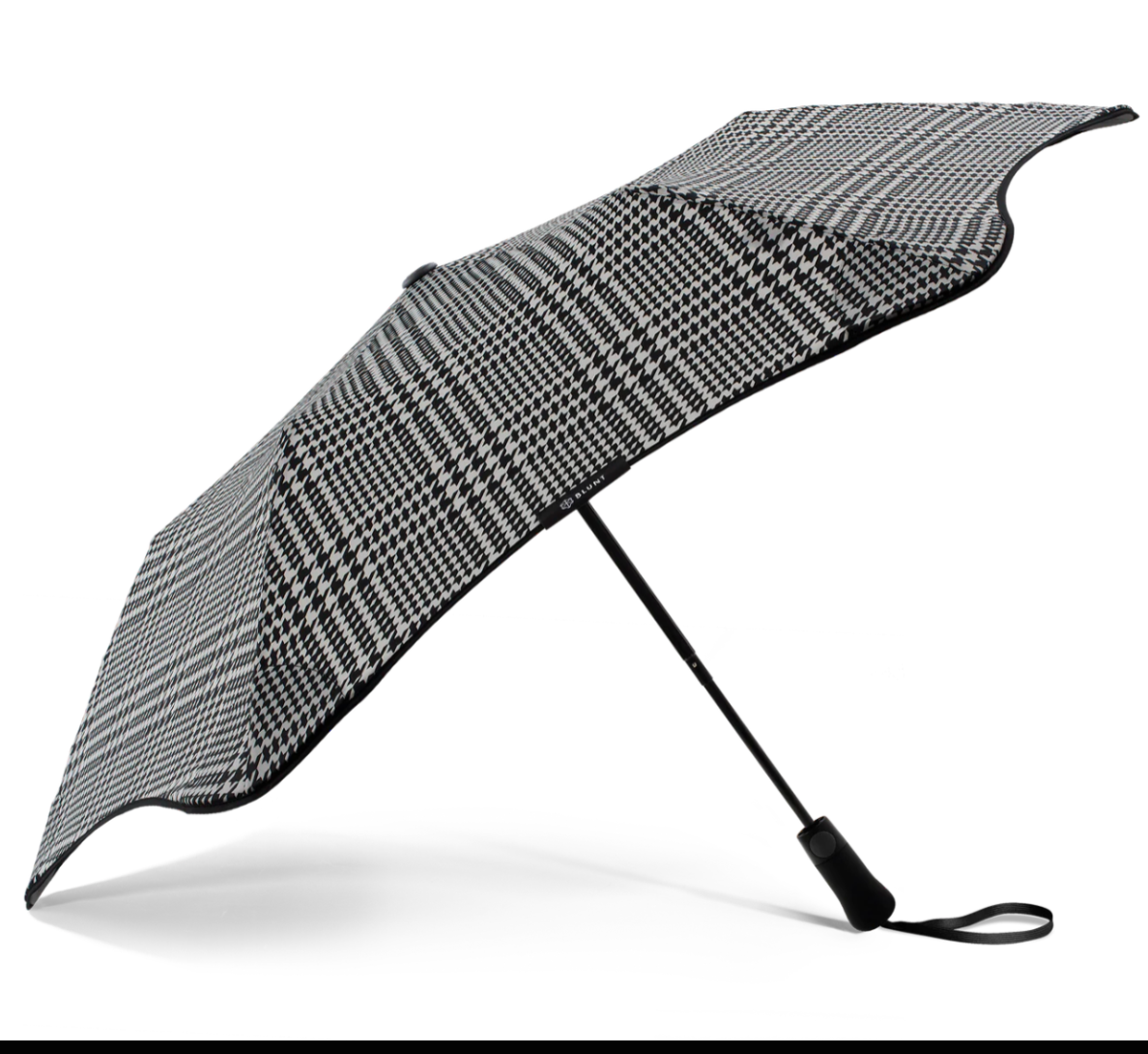 BLUNT Metro. Luksus paraply til håndtasken med 100 cm skærm - Houndstooth