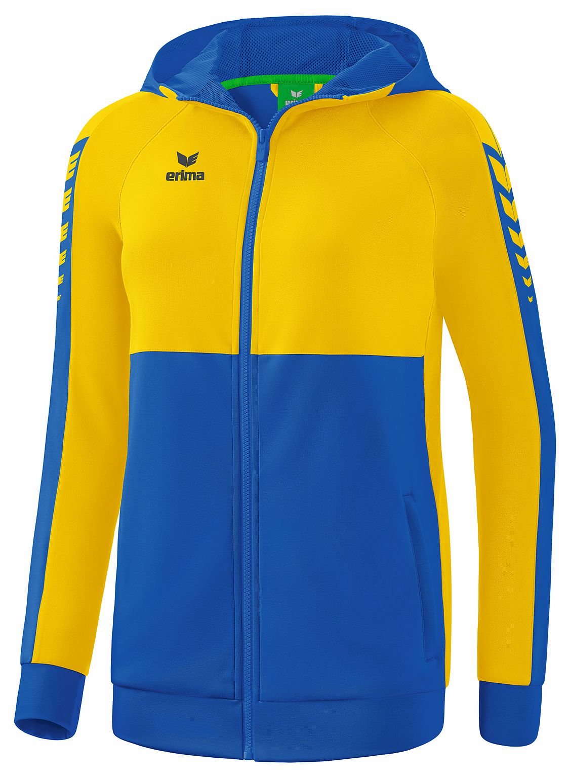 Erima teamline SIX WINGS træningstrøje med hætte - damemodel