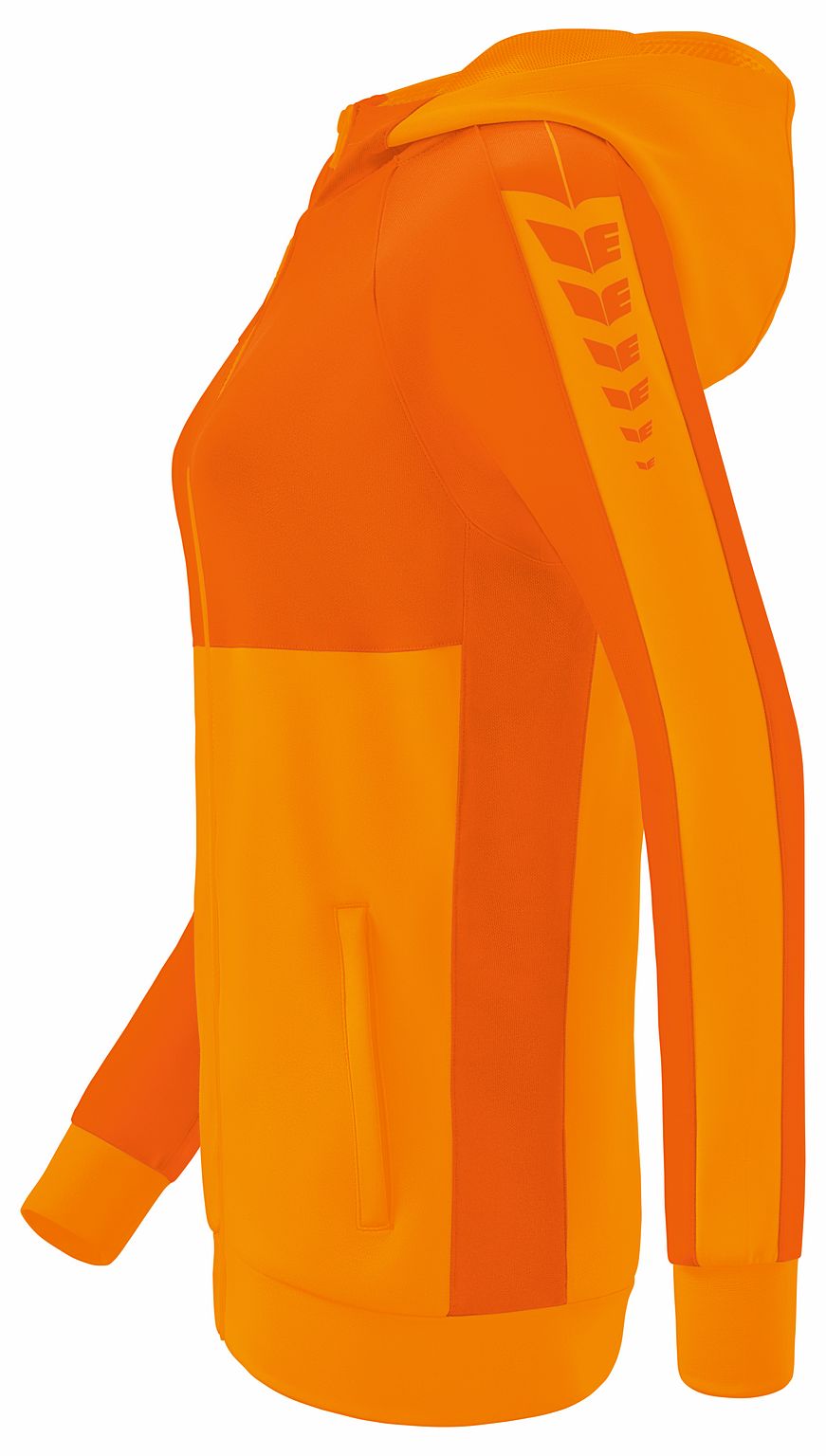 Erima teamline SIX WINGS træningstrøje med hætte - damemodel