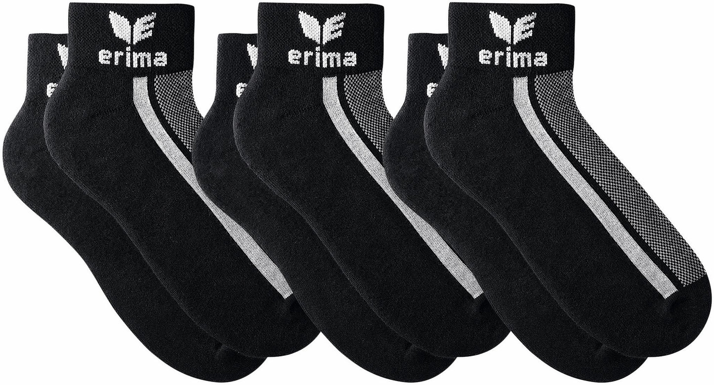 Tre pak korte sportssokker