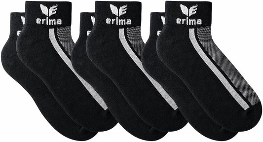 Tre pak korte sportssokker