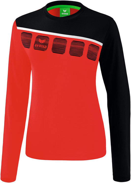 Teamline 5-C longsleeve faconsyet damemodel