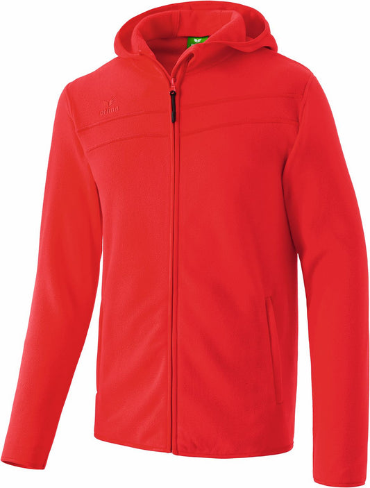 Casual Hættefleecejakke