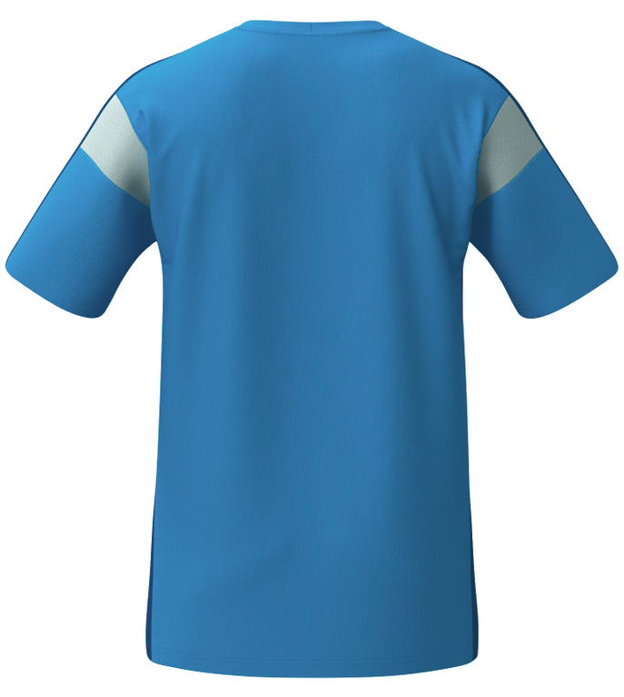 Teamline 125 Celebrate T-shirt. Curacao/Royal