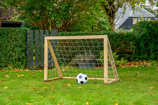 Køb idag og få leveret ca. 1/10 - Fodboldmål natur - Classic Micro 125 x 100 cm -