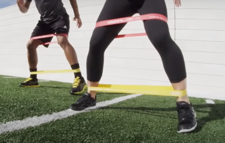 Pakke med 3 SKLZ Mini Bands - Light, Medium og Heavy styrke