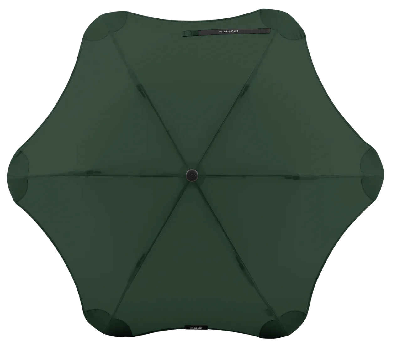 BLUNT Metro. Luksus paraply til håndtasken med 100 cm skærm - Forrest Green
