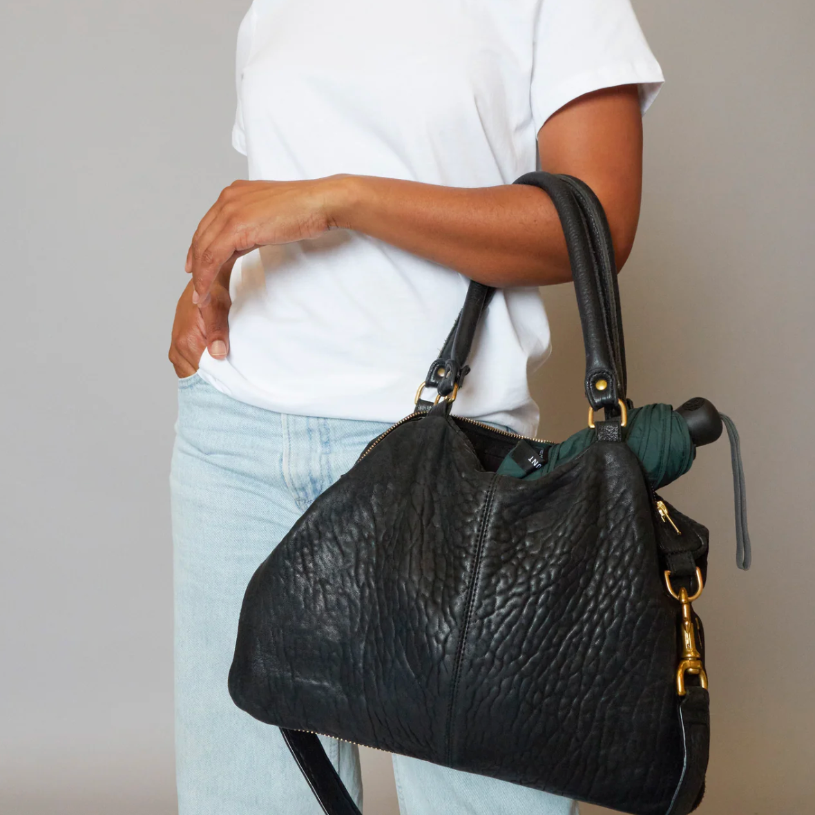 BLUNT Metro. Luksus paraply til håndtasken med 100 cm skærm - Forrest Green