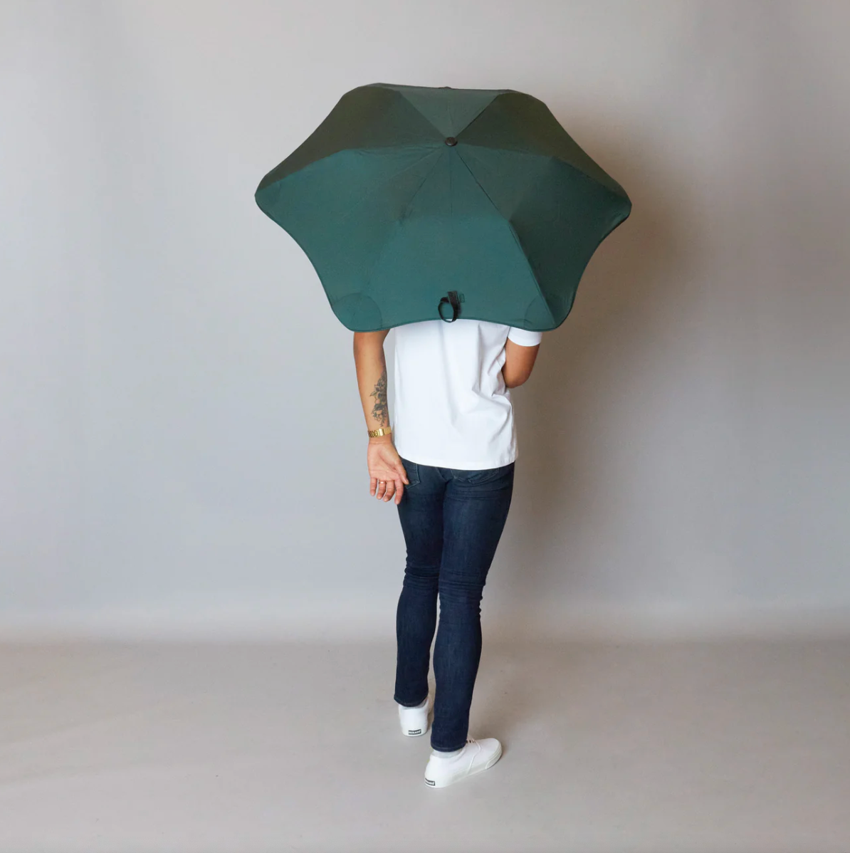 BLUNT Metro. Luksus paraply til håndtasken med 100 cm skærm - Forrest Green