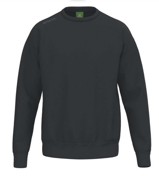 Erima sweatshirt med 60% bomuld - Sort