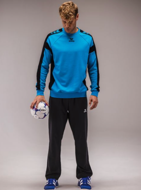Sweatpants bomuld/polyester - sort