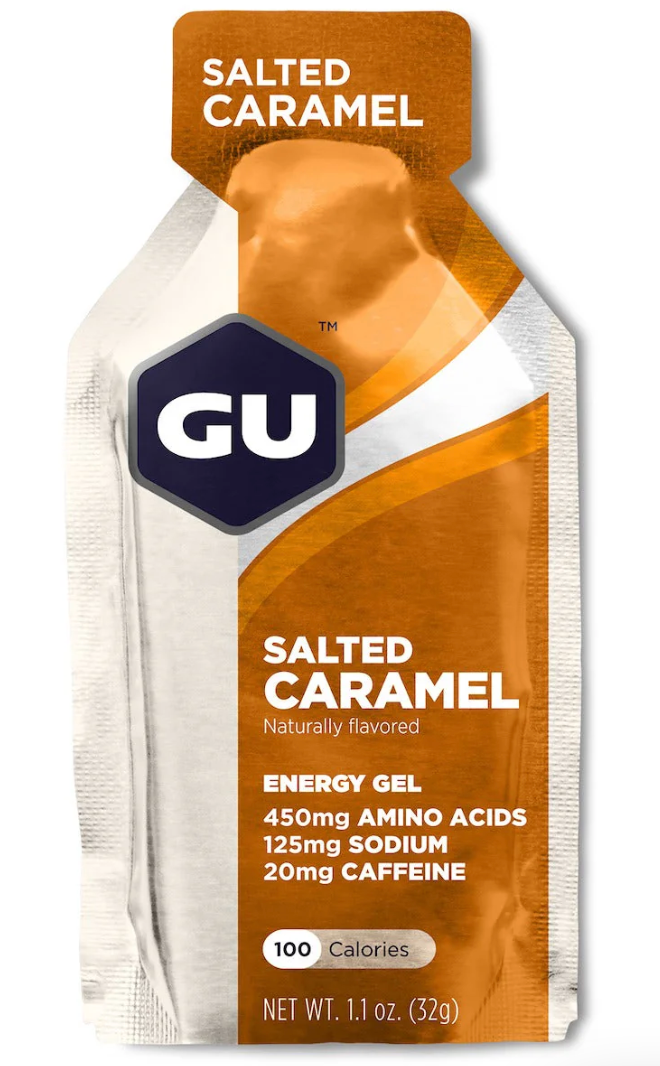 GU Gel Saltet Caramel | Energi gel med koffein