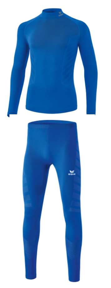 Sportsundertøj - Sæt med Trøje og Lange Tights blå