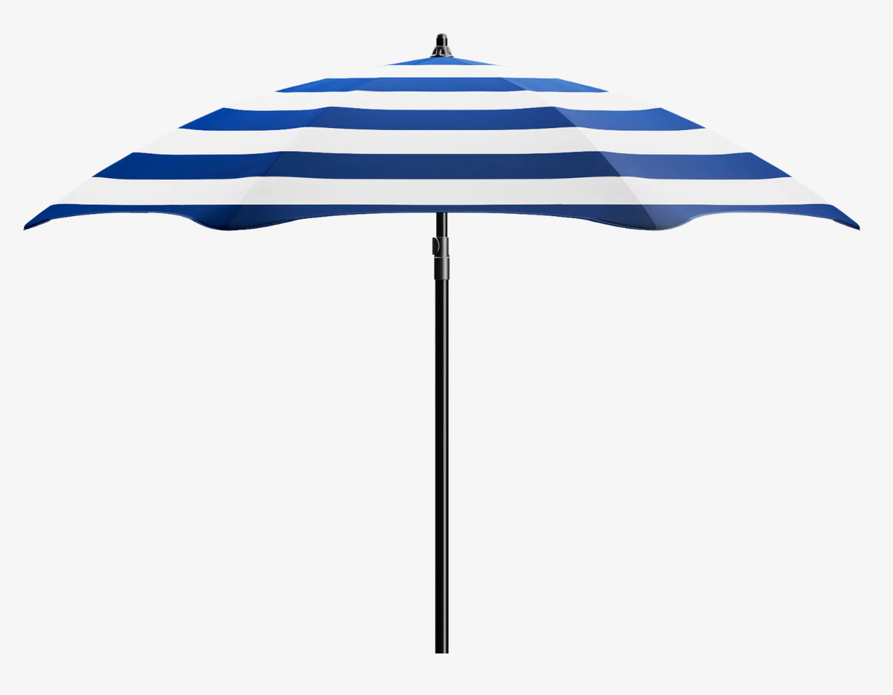 BLUNT Strandparasol 190 cm med maksimal stabilitet og UPF 50+ solbeskyttelse