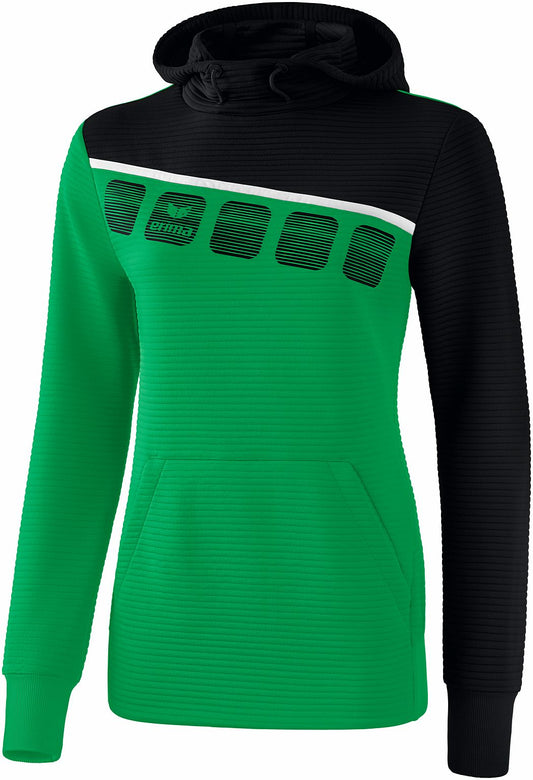 Teamline 5-C hættetrøje faconsyet damemodel