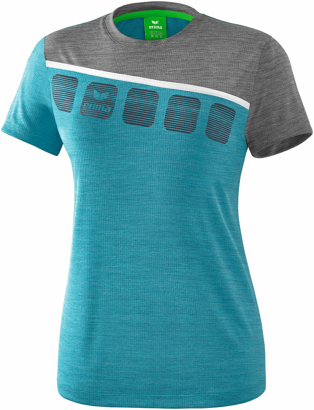 Teamline 5-C T-shirt faconsyet damemodel