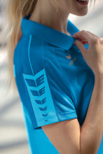 Indlæs billede til gallerivisning Erima Teamline SIX WINGS Polo-shirt - damemodel med OP logo
