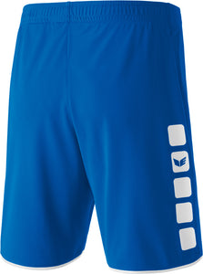 Soccershoppen.dk´s outlet str. 140 - 5-cubes shorts med farvet kant
