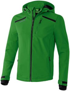 Outlet str. 128 - Softshelljakke - Sporty jakke med aftagelig hætte.