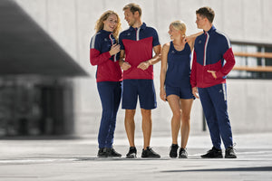 SQUAD - Teamfoto - Farve New navy/bordeaux/silvergrey