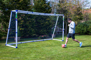 Køb nu og få leveret ca 4. august - 2 i 1  fodboldmål 366 x 183 x 100 og 244 x 183 x 100 cm. På lager. Gratis fragt.