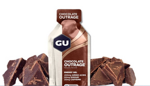 GU Gel Chocolate Outrage | Energi gel med koffein