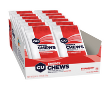Indlæs billede til gallerivisning 12 pack GU Energy Labs Chews - Strawberry
