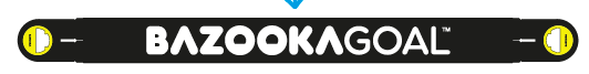 BazookaGoal. 2 stk. inkl Gratis fragt