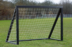 Fodboldmål Sort - Pro Junior 175 x 140 cm  -